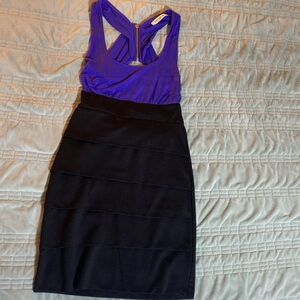 Arden B backless mini dress XS